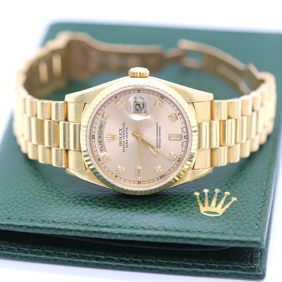 Rolex President Diamond Dial 36mm - Picture 14 of 14